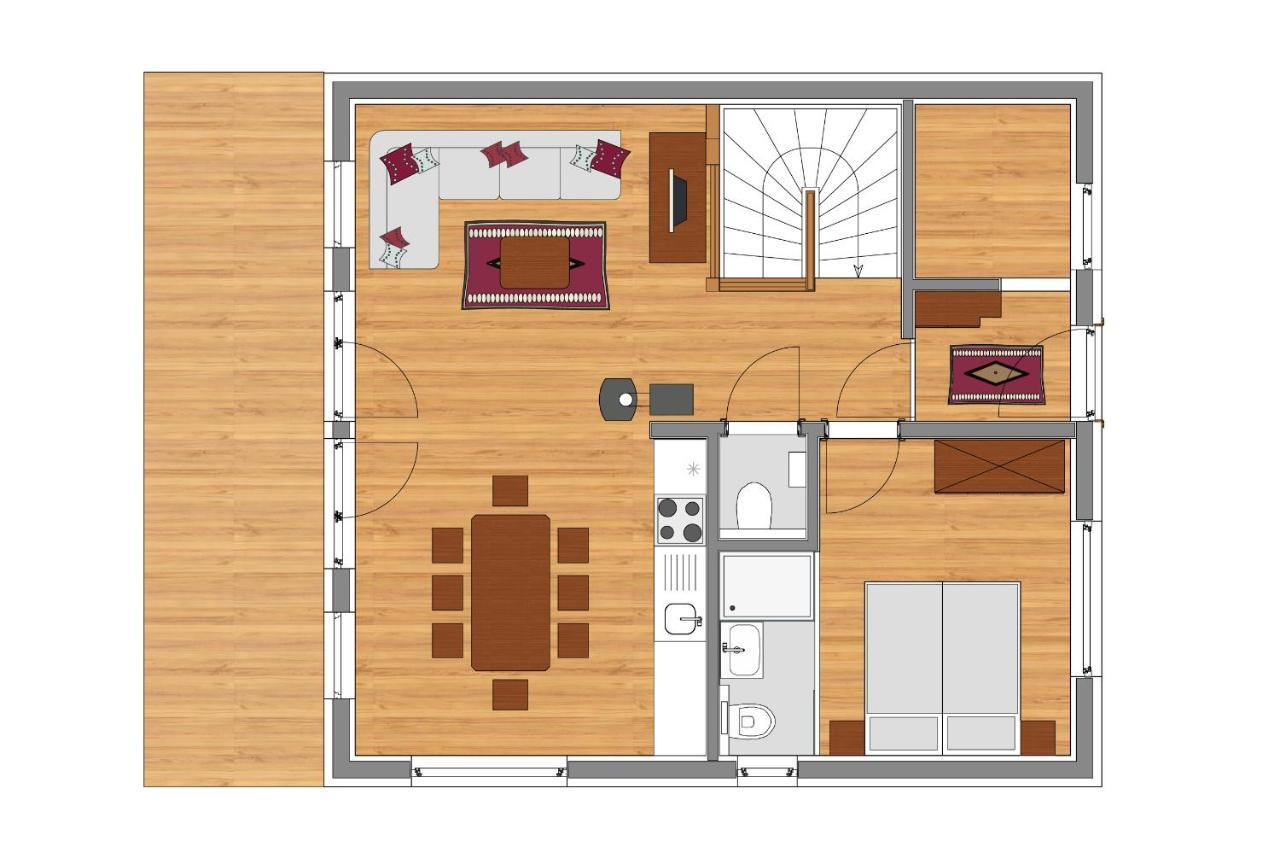 Almhuette Villa Lachtal Ngoại thất bức ảnh
